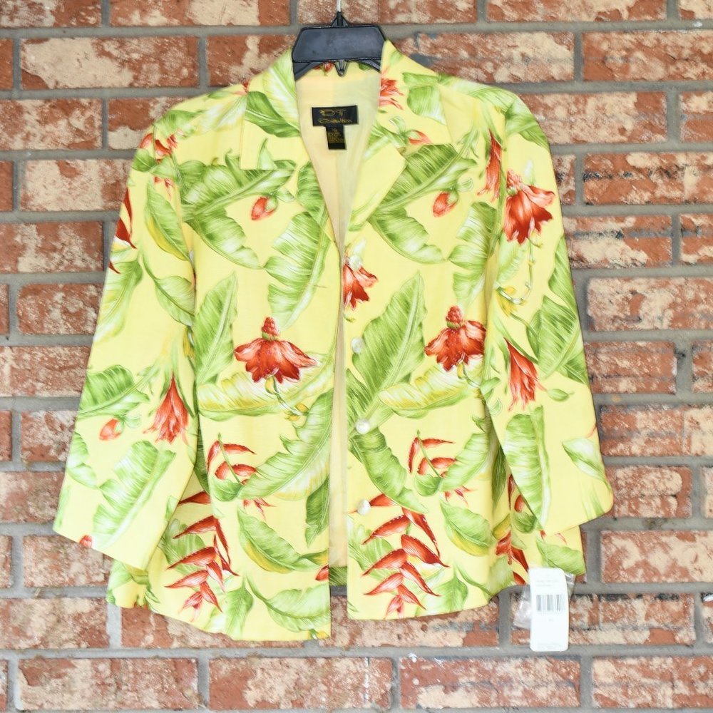 Dt Collection Linen Jacket - Picture 2 of 5